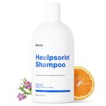 Healpsorin Psoriasis Anti Dandruff Shampoo. Flaky Scalp Psoriasis Treatment. Helps with Eczema, Dermatitis & Itchy Dry Scalp. Salicylic Acid Shampoo. Contains Dermosoft® 1%. 500ml