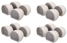 PetSafe Drinkwell Replacement Carbon Filter - 16 Total Filters (4 Packs with 4 Filters Per Pack)