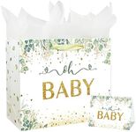 13" Large Baby Boy Girl Gift Bag fo