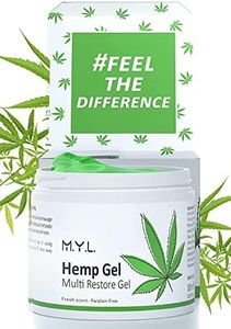 M.Y.L. Baume Actif De Chanvre Active Skincare - Huile de chanvre et arnica ultra puissantes - Apaisement des pieds, genoux, cou, épaules - Gel massage avec extraits naturels - 300ml