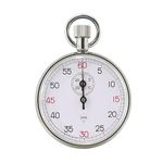 1PCS Steel Mechanical Stopwatch Professional Sports Chronograph Running Timer Handheld Stop Watch Sports Training Timer (1PCS/505 No Pause)