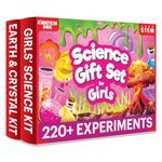 Einstein Box Science Gift Set for Girls Ages 6-8-10-12-14 Years | Birthday Gifts Ideas for Kids | STEM Learning Toys for 6,7,8,9,10,11,12,13,14-Year-Olds | 2-in-1 Learning Set |