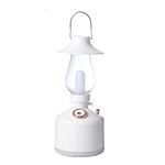 HTBRMY Wireless Humidifier with LED Hat, 280mL Capacity, 1.5W, for Homes and Camping (white)