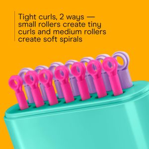 Conair Hot Sticks Hair Roller Set – Flexible Heat Styling Curlers