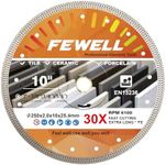 FEWELL 10 Inch Super Thin Diamond T