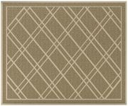 SlipToGrip Universal Doormat | Khaki, XL Size 42” x 35” | Anti-Slip Durable & Washable | Outdoor & Indoor Welcome Mat for Entrance, Front Door, Garage, Porch, Patio | Low Profile, Dirt & Dust Absorber