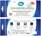 HMW Silver Leaves 15 Sheets (Pack Size: Med)