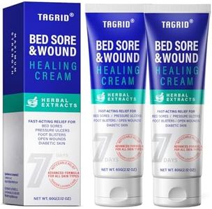 TAGRID Bed and Pressure Sore Treatment Cream: Fast Skin Healing Cream for Chafed Skin and Pressure Sore - for Bedridden, Elderly and Amputees - with Calendula - 2.12 OZ