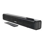 AZATOM Gaming Soundbar with Wireless Bluetooth ideal for Gamers, TV, Movies and PC Computers, Powerful 50W sound, Remote Control, Optical, AUX cables included