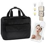 Large Travel Toiletry Bag with Ligh