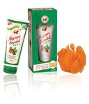 Mysore Sandal Body Wash, 200 ml with Free Loofah Pack Of 2