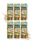 Glebe Farm PureOaty Organic Barista Oat Milk | Vegan Oat Milk | Gluten-Free Oat Milk, Vegan Coffee Creamer & High Protein Plant Milk with Calcium & Vitamin B12, Non-Dairy, Dairy Free Milk (1L 6-Pack)