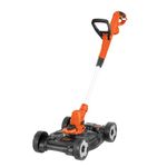 BLACK+DECKER 3-in-1 String Trimmer/Edger & Lawn Mower, 6.5-Amp, 12-Inch, Corded (MTE912) (CORD NOT INCLUDED)