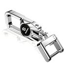 GREENWORLD Silver Color Key Chain Heavy Duty Keychain for Suzu-ki/Dzire/Swift/Breeza/Scross/Baleno/Alto/Wagonr/Xpresso/Ciaz/Ignisar (Only Keychain)