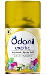 DABUR Odonil Exotic Automatic Spray Refill - 225Ml | Gold Jasmine | 2X Long Lasting | Fits All Machines | 2200 Sprays Guaranteed | Lasts Upto 60 Days