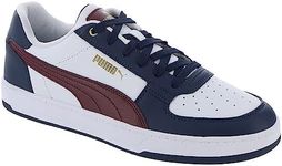 PUMA Caven 20 Mens Basketball 115 DM US WhiteDark JasperNavyGold, Size: 11.5