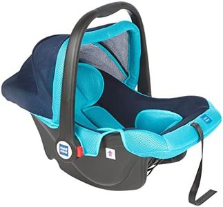 Mee Mee Baby Car Seat Cum Carry Cot with Thick Cushioned Seat (Light Blue)(Pack of 1)