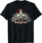 ZAANU Thank You Bray - Bray Wyatt Wrestling Fan T-Shirt (Black,2XL)