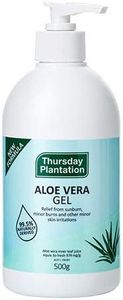 NEW Thursday Plantation Aloe Vera Gel Pump 500ml After Sun Skin Care Gel