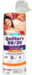 Fairfield Quilter’s 80/20 Quilt Batting, Premium Cotton and Polyester Quilters Batting, Ideal for Clothing, Crafts, Wall Hangings, and Quilts, Quilting Supplies, Medium, 72" x 90"