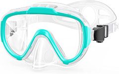 Norabidea Swim Goggles Adult Kids, Anti Fog Swimming Goggles with Nose Cover ,No Leaking Clear Snorkel Dive Mask 180 Wide View Men Women Youth Boys Girls