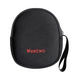 Headphone Storage Bag for Travel Carrying SBR Lightweight Headset Case for Foldable Over Ear Headphones/Neckband Earbuds Compatible with Sony, Skullcandy, Plantronics, Bose, Beats, JBL, Sennheiser