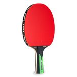 JOOLA Mega Carbon – Offensive Table Tennis Bat with Carbon Layers & UPP Rubber for Spin and Speed