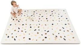 Stylish Baby Play Mat 1.8x1.2m - 6 XXL Foam Play Mat Tiles Confetti Design - 20% Thicker Puzzle Mat for Baby Crawling, Soft Play, Playpen - Non-Toxic, Odourless, Easy-care, Washable Foam Mats for Kids