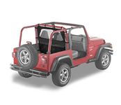 Bestop 80030-15 Black Denim Windjammer Wind Break for 97-02 Wrangler