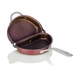 TECHEF - Frittata and Omelette Pan, Coated with New Teflon Select/Non-Stick Coating (PFOA Free) (Purple)