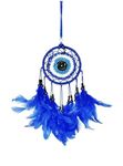 THE QUIRKY HOME Evil Eye Car Dream Catcher, Car Decoration Hanging, Decorative Accessory for Car Dashboard/Mirror