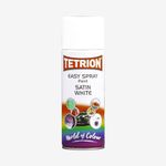 Tetrion Easy Spray Paint, Satin White, 400 ml