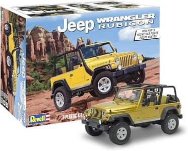 Revell Monogram Plastic Model KIT Maquette en Plastique, Jeep Wrangler Rubicon