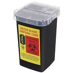 Blade Dispenser Case, Razor Sharps Container Barber Shop Storage Container Blade Disposal Case for Home