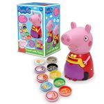 Peppa Pig PP11 Peppa Toy for Kids-Interactive Learning & Child Development, Colours & Number Recognition, Counting and Listening-Includes 10 Fun Coins, 3+ Years, Single, Multi