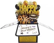 SYTHAK Happy Birthday Card,3D Greet