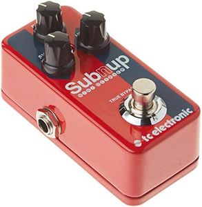TC Electronic SUB 'N' UP MINI OCTAVER Compact Version of Hugely Popular Sub 'N' Up Octaver with Advanced Polyponic Octave Engine and TonePrint-Enabled Technology for Easy Custom Effects