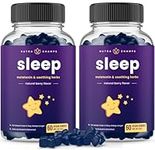 (2 Pack) Sleep Gummies | Melatonin Gummies Enhanced with L-Theanine, Chamomile, Valerian & More | Natural Sleep Aid Supplement Drug-Free | Sleeping Pills Substitute | Vegan & Non-GMO | 120 Gummies