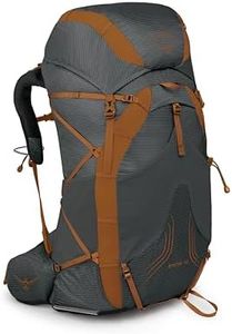 Osprey Exos 48L Men's Ultralight Backpacking Backpack, Dark Charcoal, S/M