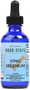 Good State (Glass Bottle) Liquid Ionic Selenium Ultra Concentrate (10 drops equals 70 mcg - 100 servings per bottle)