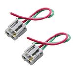 FLYPIG 2 Pack HEI Distributor Pigtail Wire Harness 12V 170072 HEI Distributor Battery and Tachometer Connector Plug for RV Chevy GMC Sierra Cadillac Escalade Silverado GM Coil Cap HEI Distributor