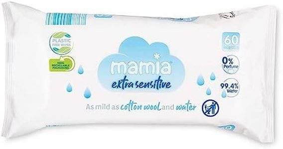 12x Mamia Extra Sensitive Wipes 60 Pack