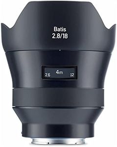 ZEISS Batis 18mm f/2.8 for Sony E Mount Mirrorless Cameras, Black