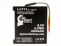 L-LY11 Battery Replacement (600mah, 3.7v, Li-ion) for Logitech Mouse Compatible with - Logitech L-LY11, Logitech F12440097, Logitech 200810, Logitech CS-LOY11RC, Logitech CP-MXL11, Logitech 533-000018
