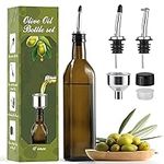 AOZITA 17oz Glass Olive Oil Dispens