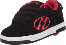 Heelys Boys' Voyager Tennis Shoe Black/Red 3 M US Big Kid