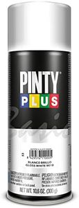 PINTY PLUS Pintura en spray BASIC 520cc Blanco Brillo 9010