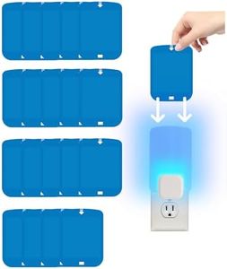 Shootingstar 20 Pcs Refill Glue Cards Compatible with Raid Essentials Flying Insect Light Trap, Refill Cartridges Compatible with Raid Indoor Plug-in Blue Light Trap for Fruit Fly Bug Mosquito Gnat