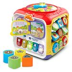 VTech Sort & Discover Activity Cube (Frustration Free Packaging - English Version)