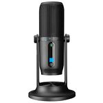 THRONMAX MDrill One USB Condenser Computer Microphone|Gaming Mic for PC, PS4 and Mac| USB-C Output|4 Pickup Patterns|Headphone Output and Volume Gain Control| Podcasts,YouTube| Plug & Play (Black)